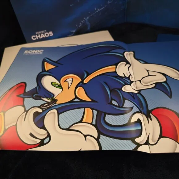 Sonic Adventure Original Soundtrack x2LP Blue and White Vinyl - Picture 5 of 6